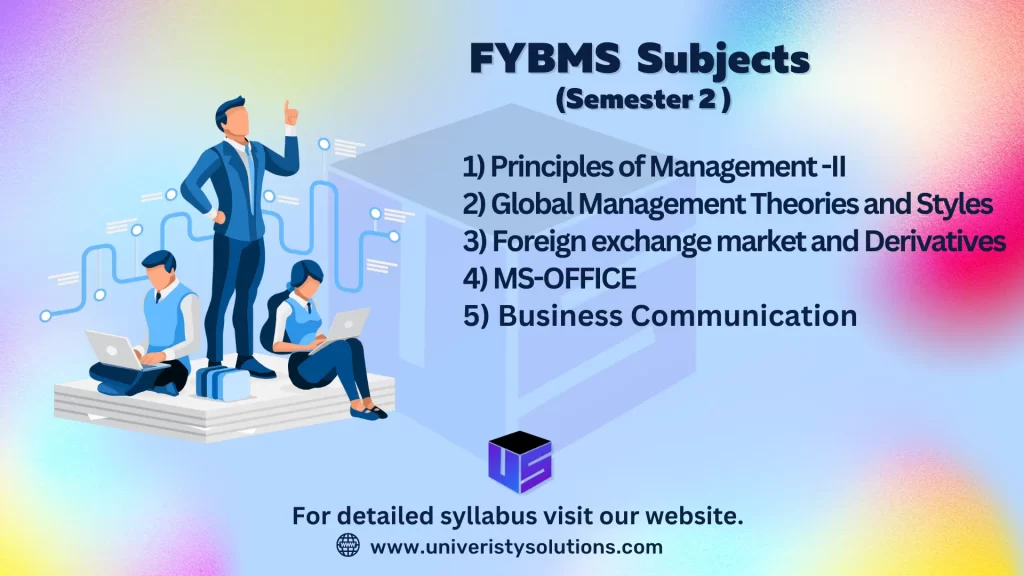 FYBMS Subjects 2024