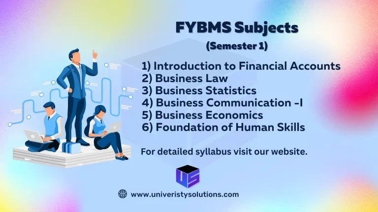 FYBMS Subjects | Mumbai University – Semester 1 & 2