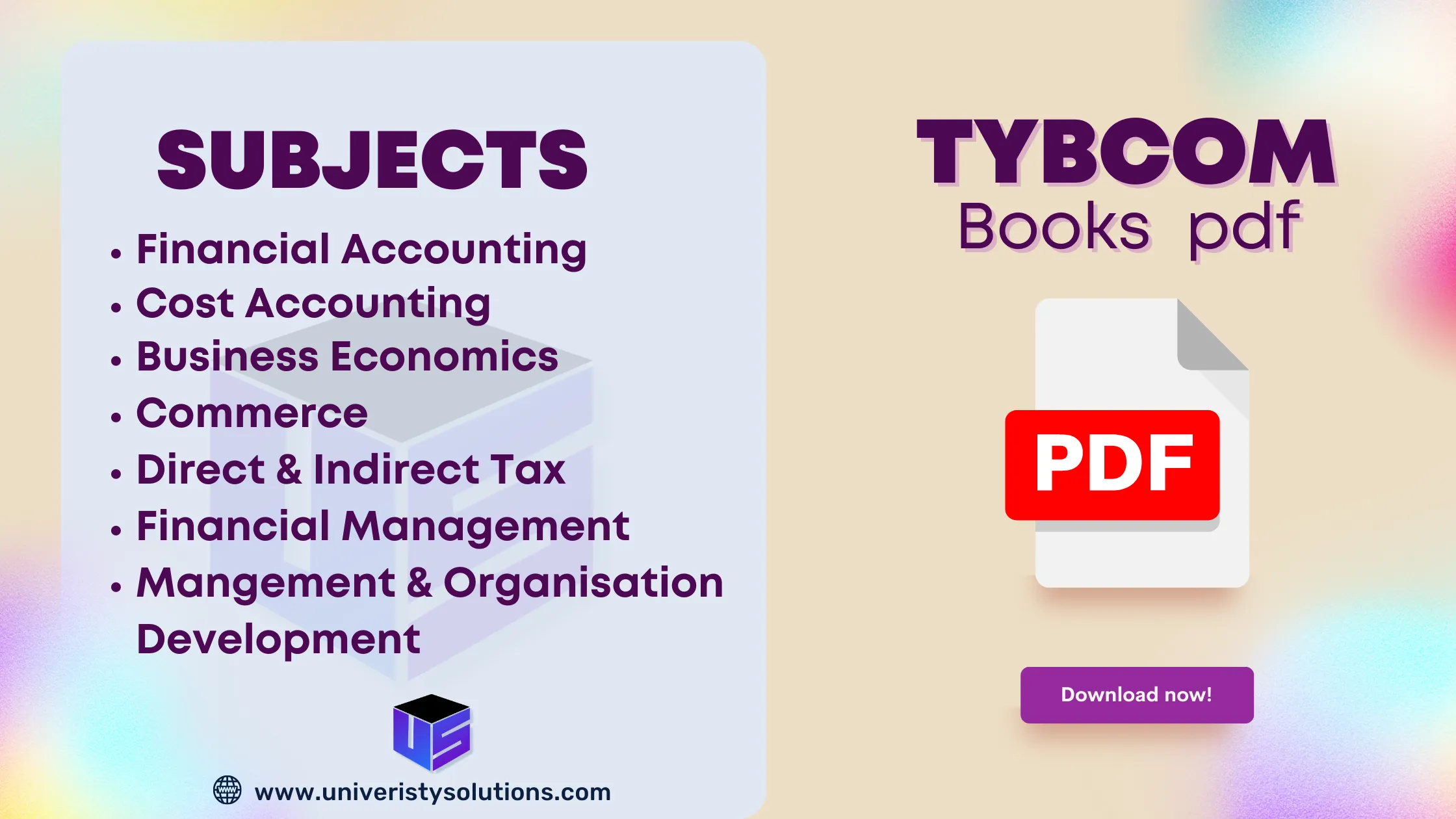 TYBCOM books pdf