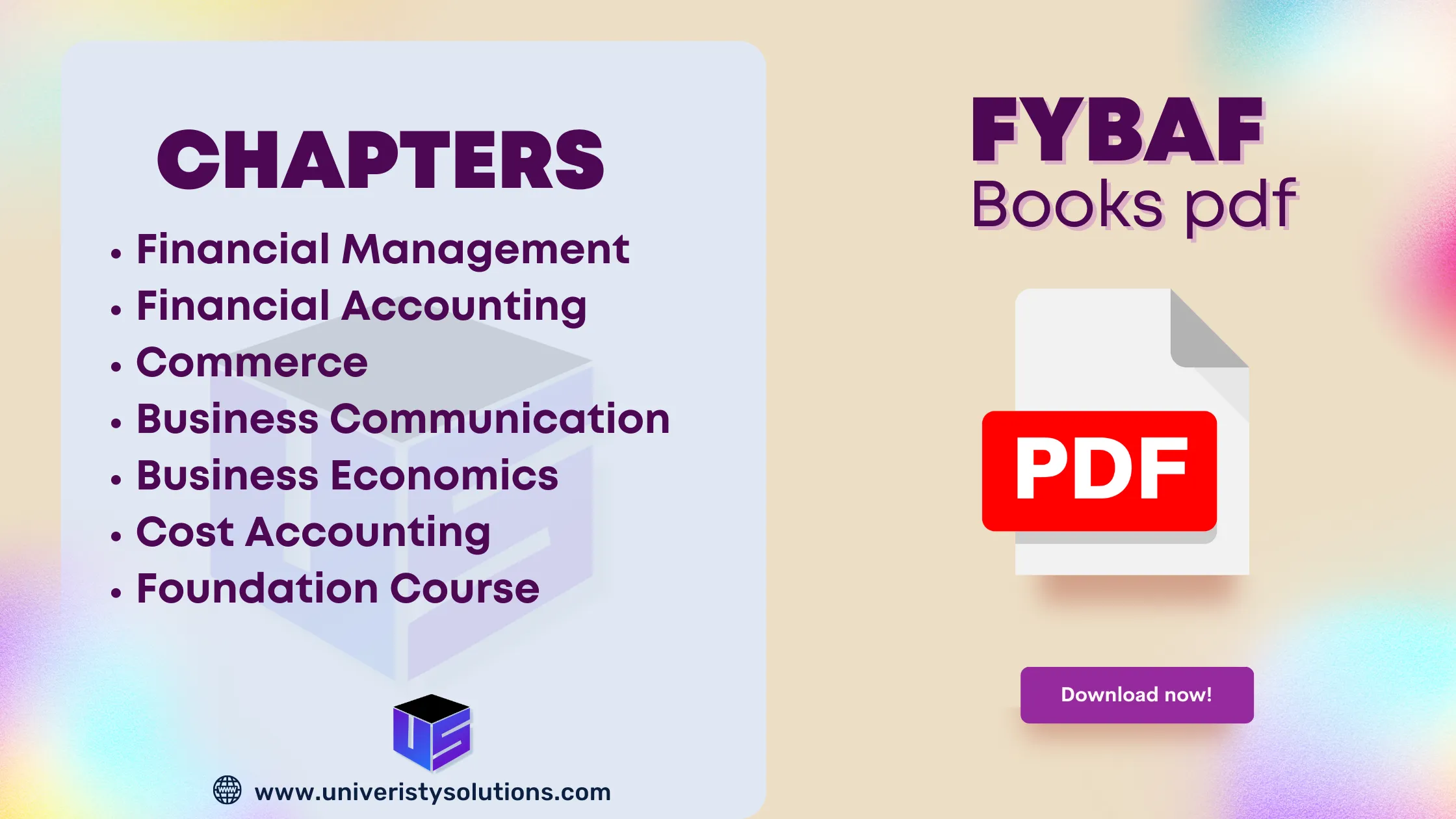 FYBAF books pdf free download