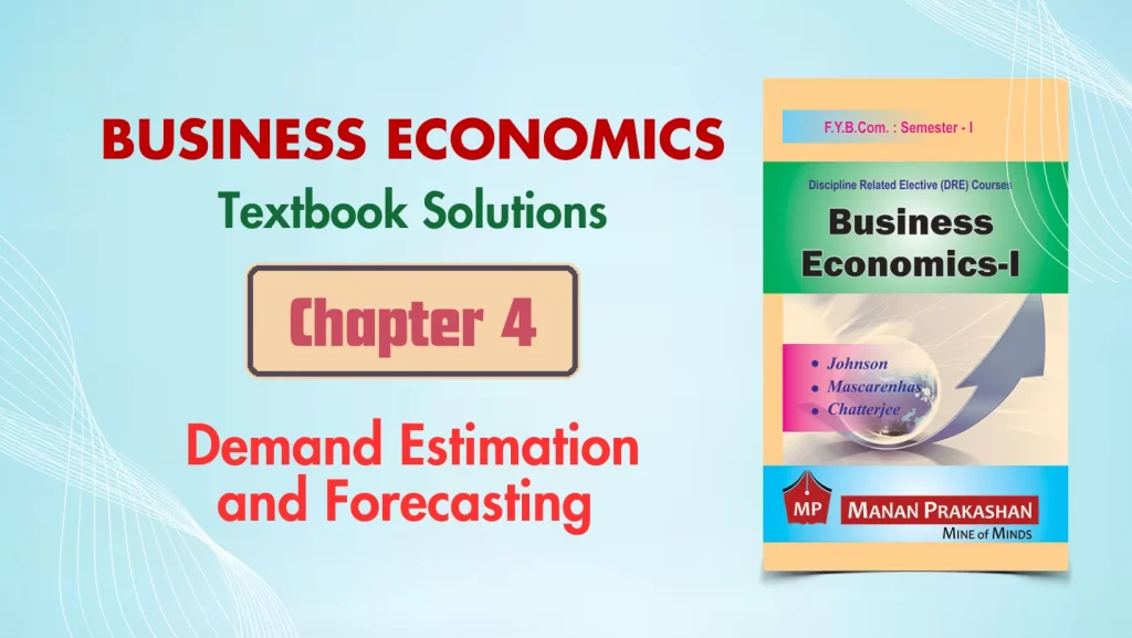 FYBCOM Economics Sem 1 Chapter 4 Notes
