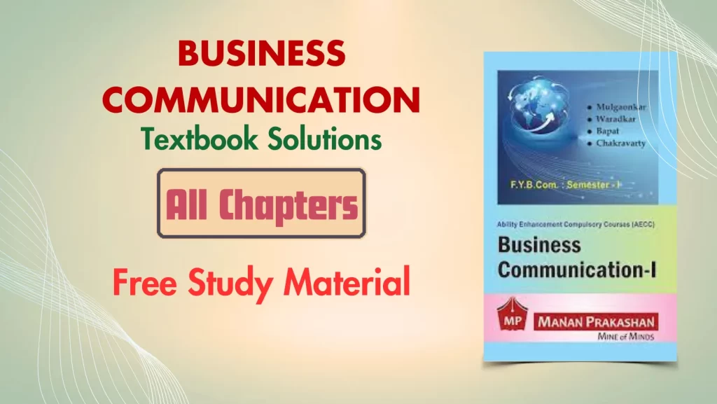 FYBCOM Business Communication Notes