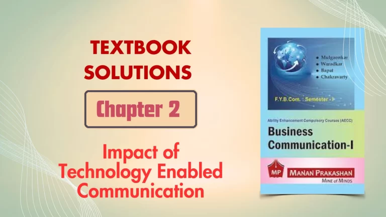 FYBCOM Business Communication Sem 1 Chapter 2 Notes | FYBAF | FYBMS | Mumbai University