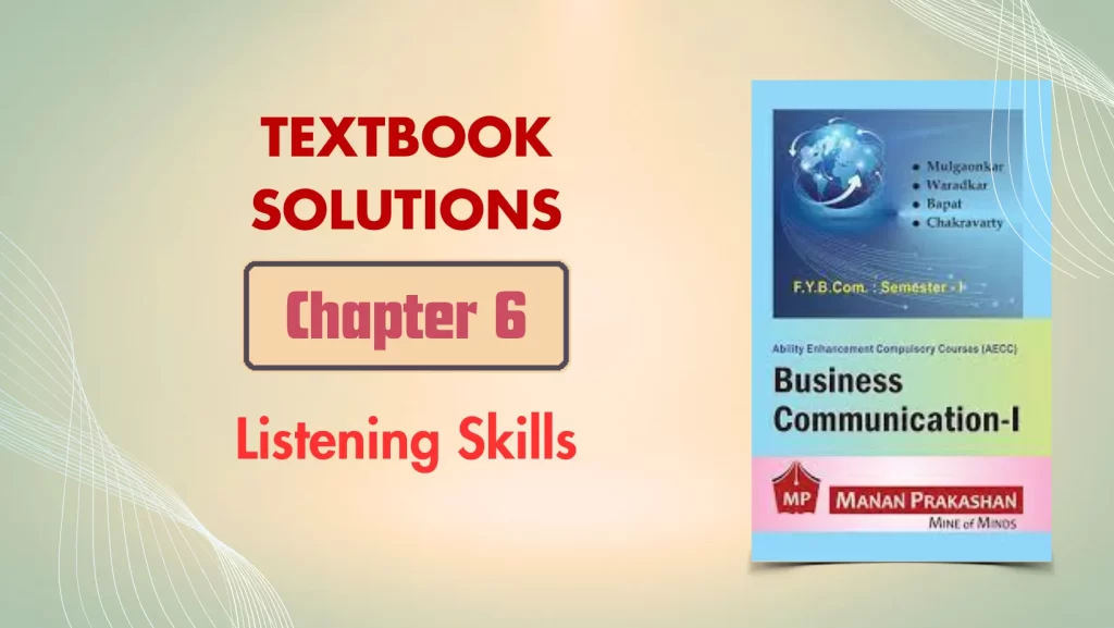 Fybcom Business Communication Sem 1 Chapter 6 Notes 