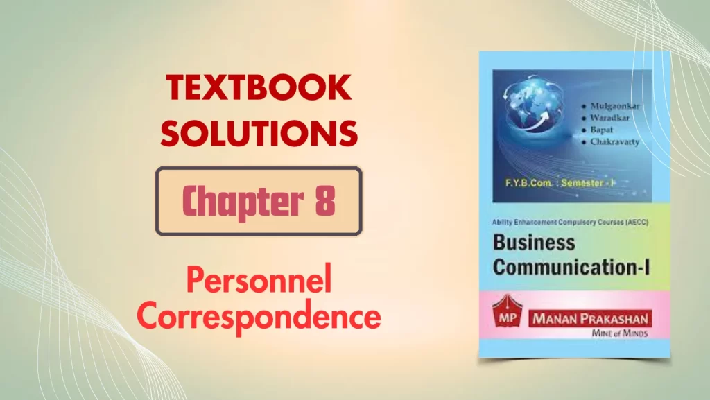 Fybcom Business Communication Sem 1 Chapter 8 Notes